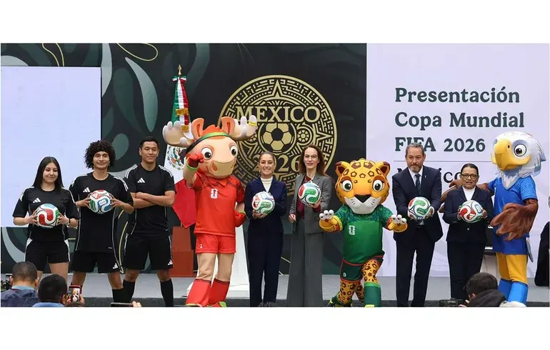 Sheinbaum estima 5.5 millones de visitantes por Copa del Mundo; destaca colaboración con FIFA