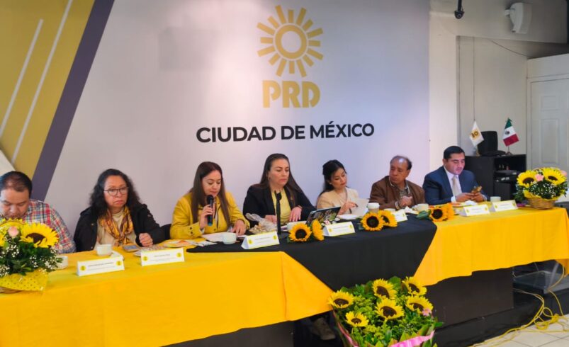 PRD CDMX se declara listo para el proceso electoral de 2026 y exige al IECM validar su dirigencia