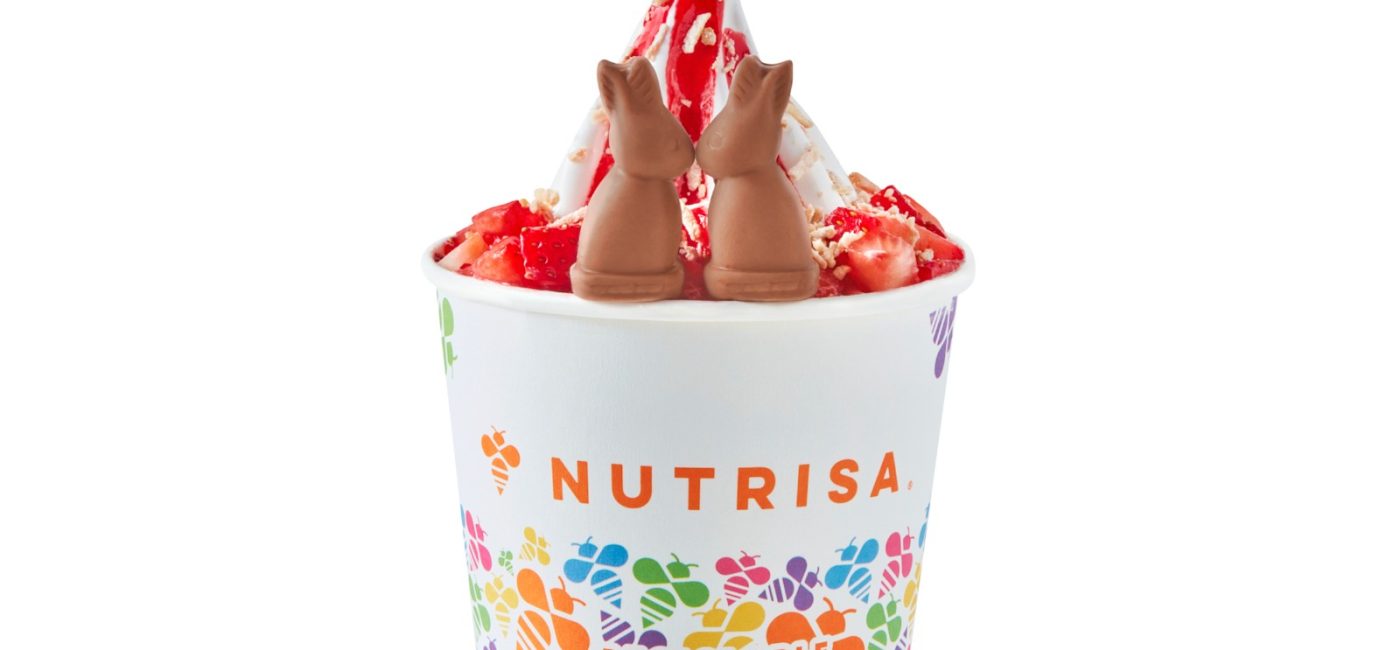 Mini conejitos de chocolate saltan al helado de Nutrisa