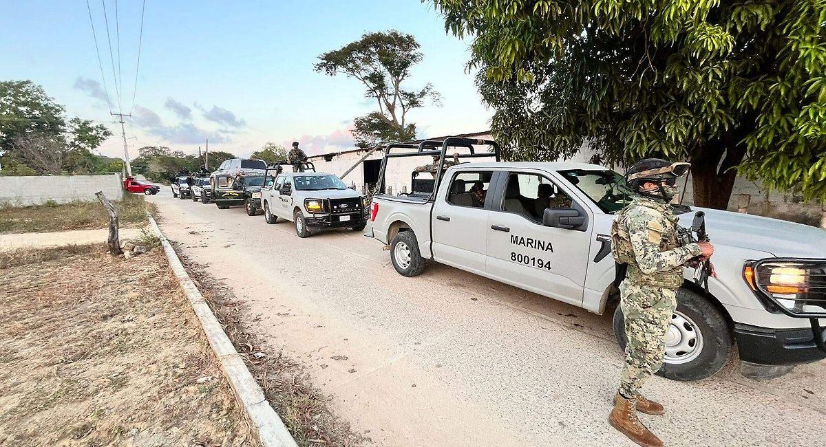 Semar asegura armas, droga y hasta un pony en Altamira, Tamaulipas