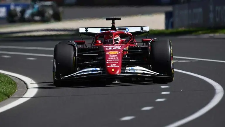 Leclerc y Norris dominantes, Verstappen en apuros en primeros libres del GP de Australia