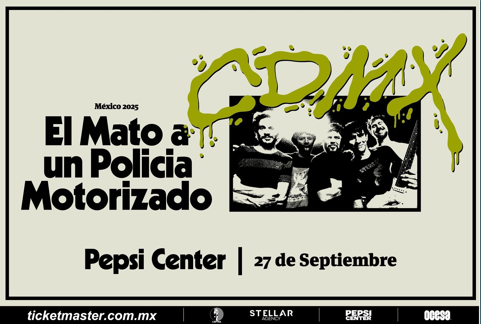 ¡»La Noche Eterna» se alarga en la CDMX con El Mató a un Policía Motorizado