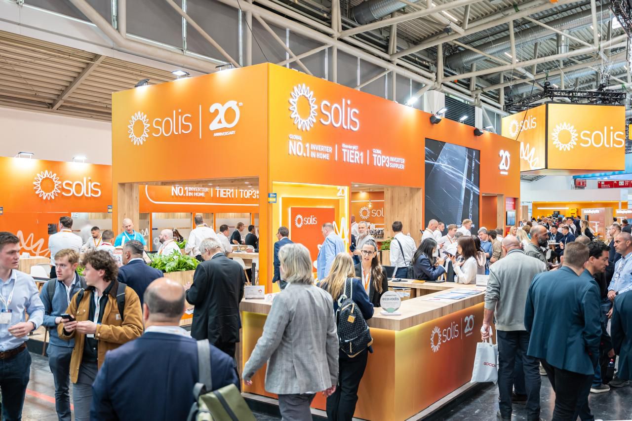 SOLIS PRESENTÓ TECNOLOGÍA INTELIGENTE EN INTERSOLAR EUROPE