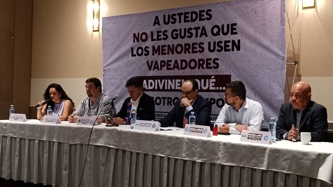 Reforma constitucional contra vaporizadores, violatoria de los derechos humanos