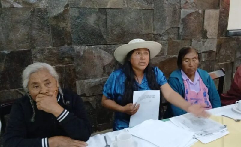 La comunidad de San José Zetina en Puebla denuncia despojo de tierras