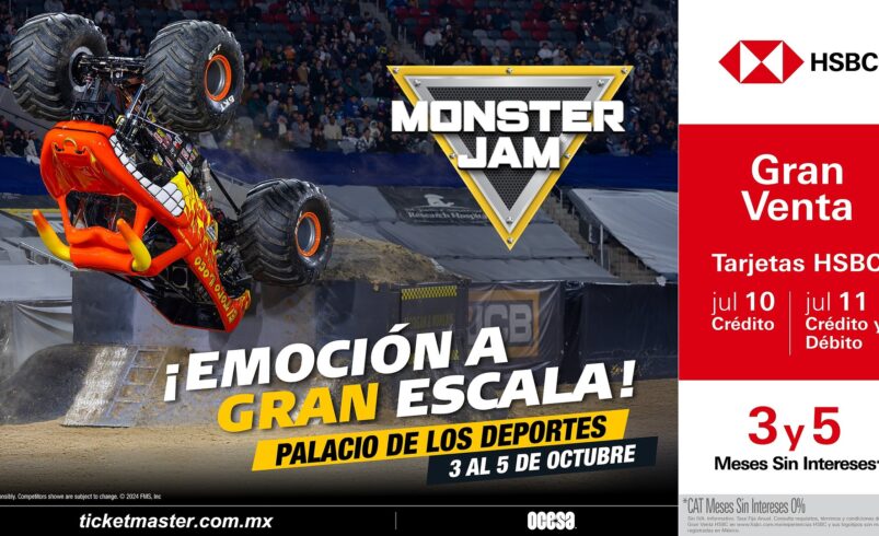 ¡Rugirán los motores! Monster Jam desata su poder en la CDMX
