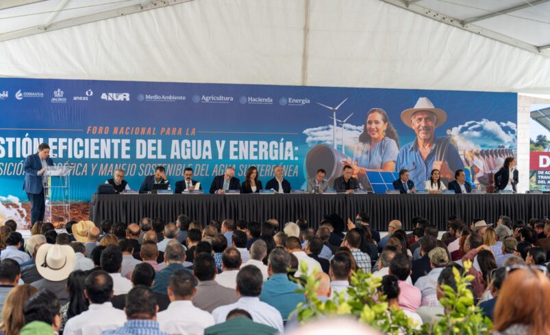 Ramírez Cuéllar plantea decálogo para lograr justicia hídrica y transición energética