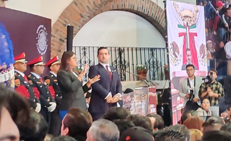 Pedro Haces rinde su Primer Informe con gran convocatoria y compromisos legislativos