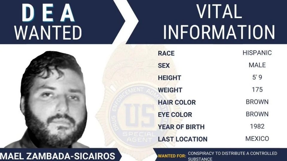 DEA emite ficha de búsqueda por «El Mayito Flaco», hijo del «Mayo» Zambada