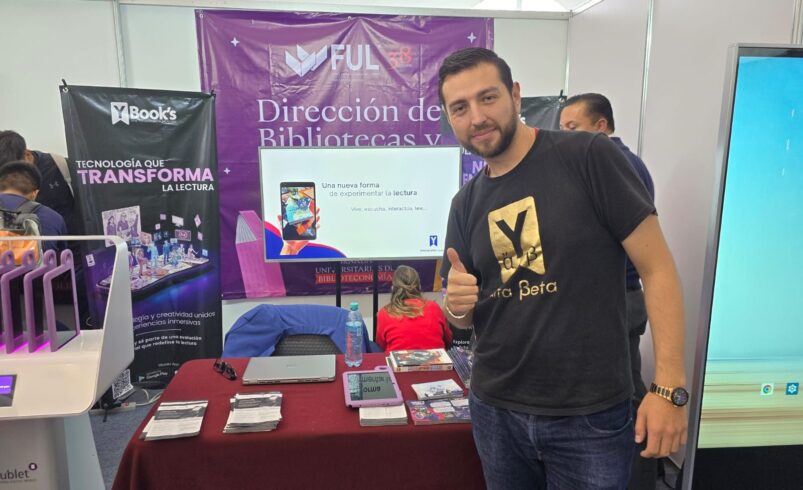 YBooks revoluciona la lectura inmersiva en la FUL 2025 de Pachuca