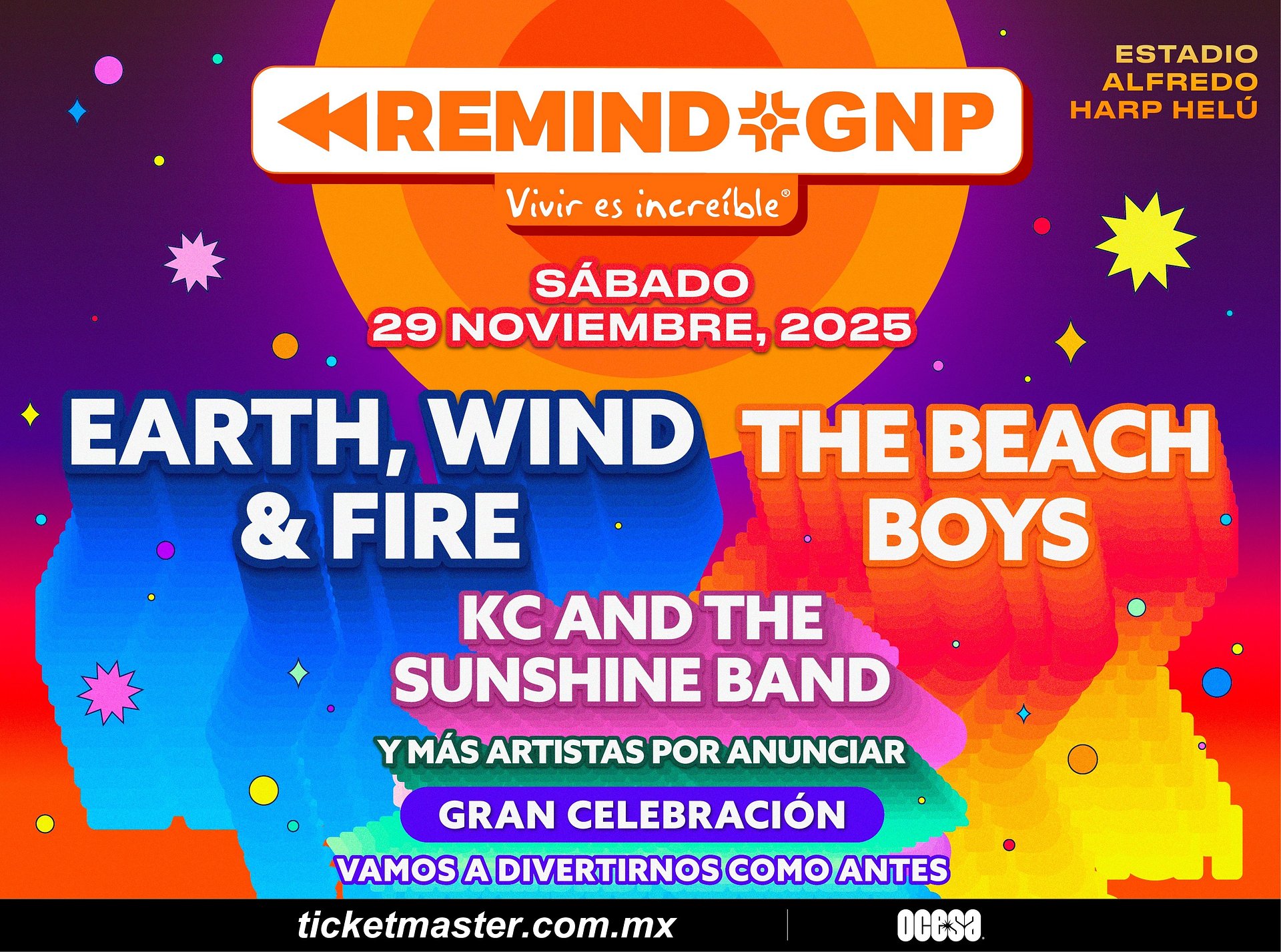 Remind GNP, una experiencia para divertirnos como antes: música, comida, arte y los mejores recuerdos