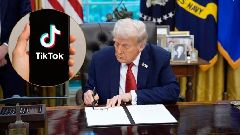 Trump firma orden ejecutiva para permanencia de TikTok en EU