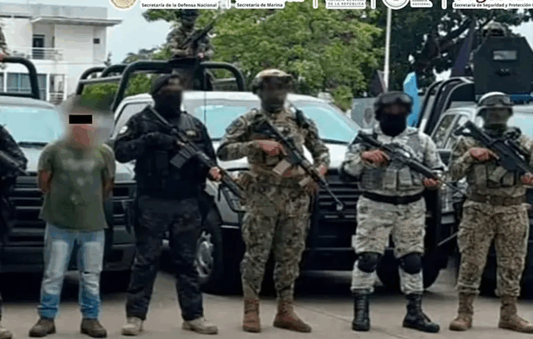 Detienen a ‘El Chuacheneger’, jefe de plaza del CJNG en Tabasco