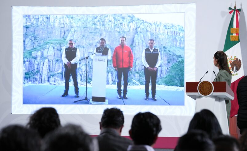 Dan banderazo a construcción de presa El Tunal II en Durango