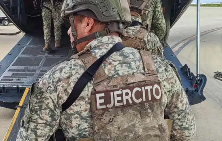 Defensa asegura explosivos en Sinaloa con Operación Frontera Norte