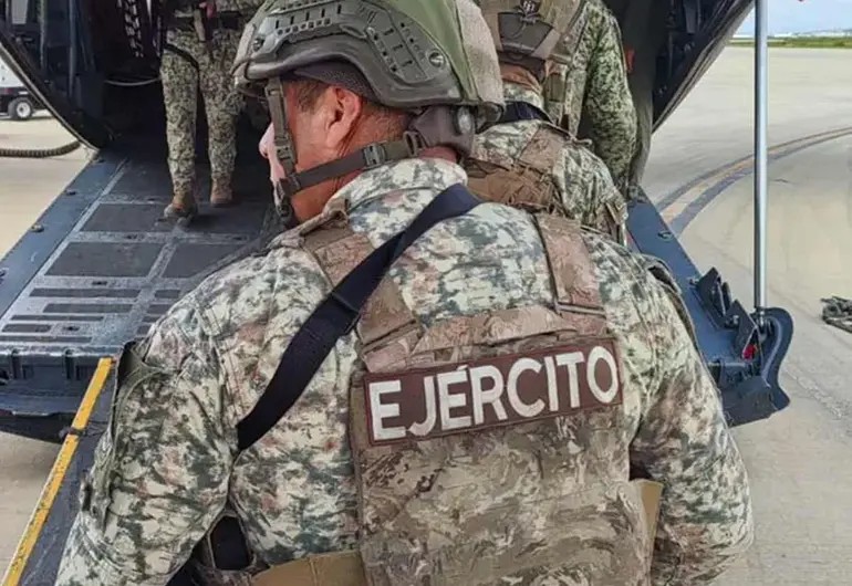 Defensa asegura explosivos en Sinaloa con Operación Frontera Norte