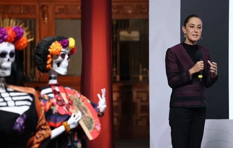 Buen primer paso, reconocimiento de canciller de España por La Conquista: Sheinbaum