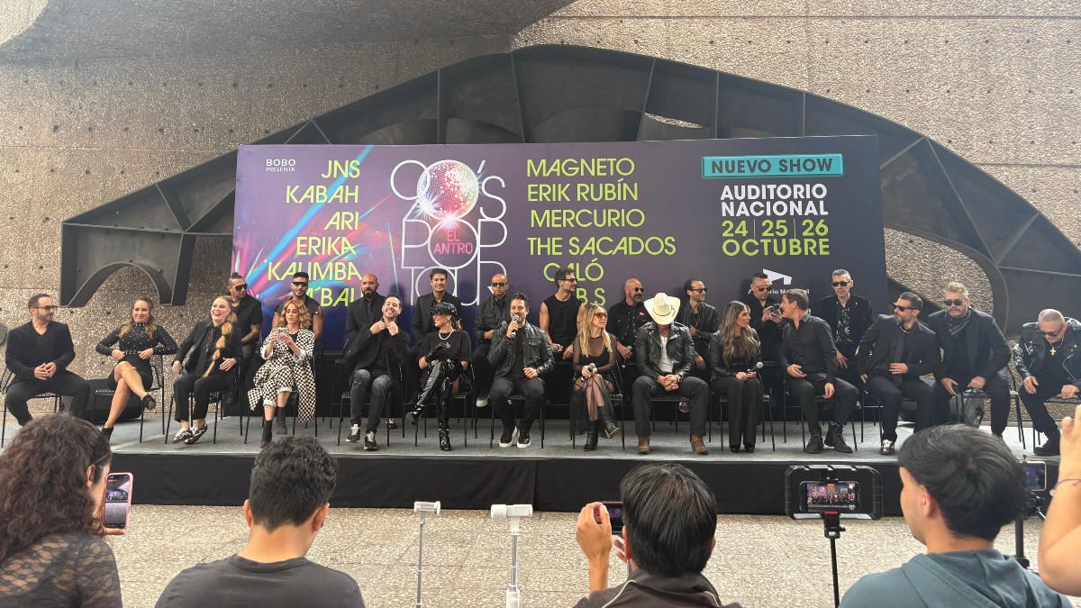 Regresa la nostalgia noventera con el “90s Pop Tour: El Antro” en el Auditorio Nacional