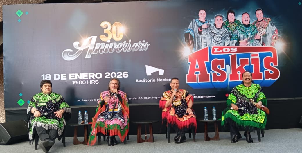 Una fiesta de sonidos y memorias: Los Askis celebran tres décadas de trayectoria en el Auditorio Nacional