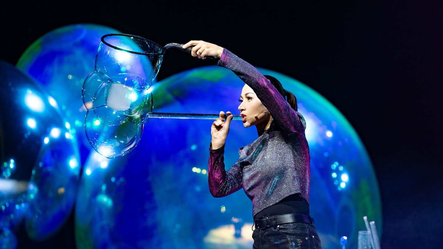 El espectáculo internacional Gazillion Bubble Show, que ha impactado al mundo, regresa a la CDMX