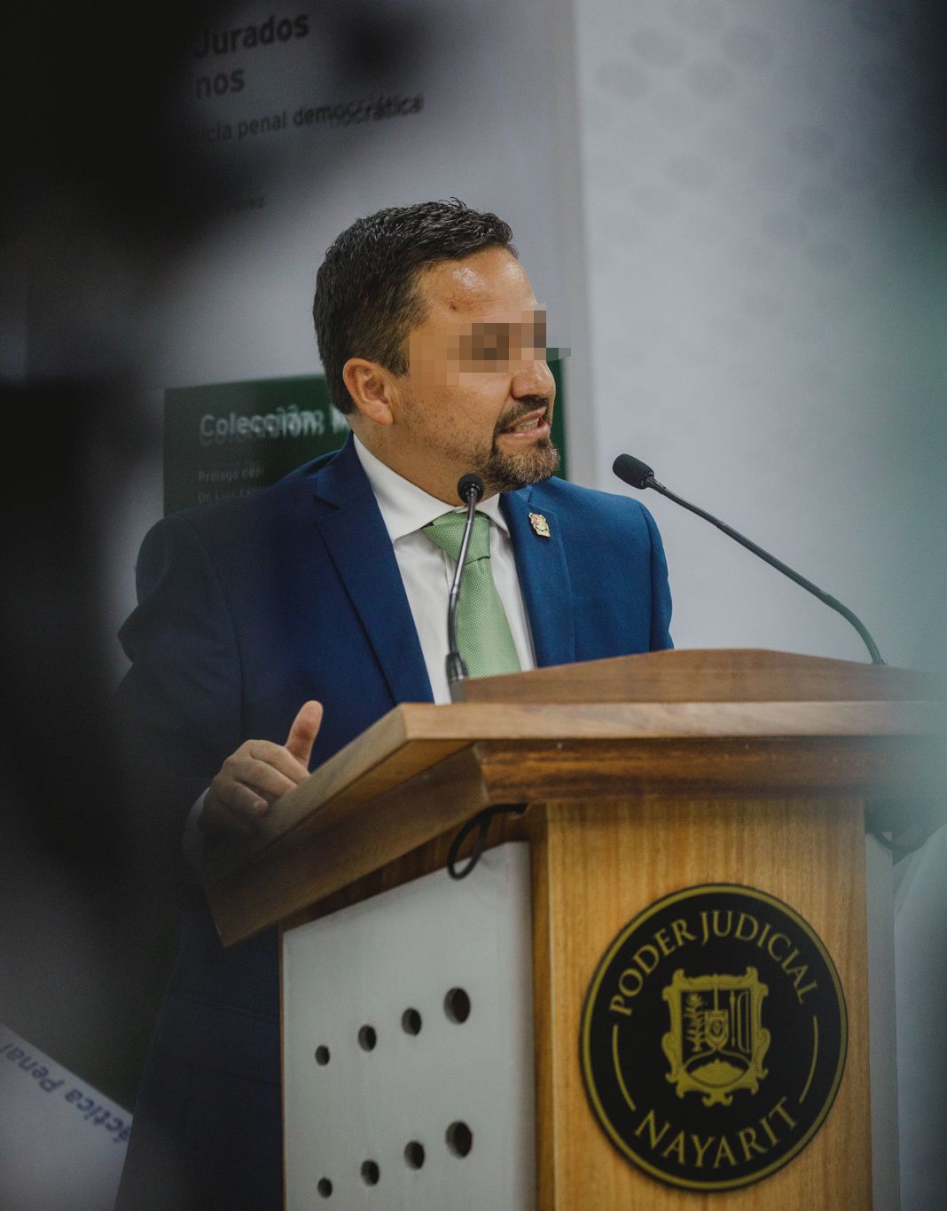 Detienen en Estados Unidos al exmagistrado nayarita Rodrigo Benítez Pérez; permanece bajo custodia del ICE