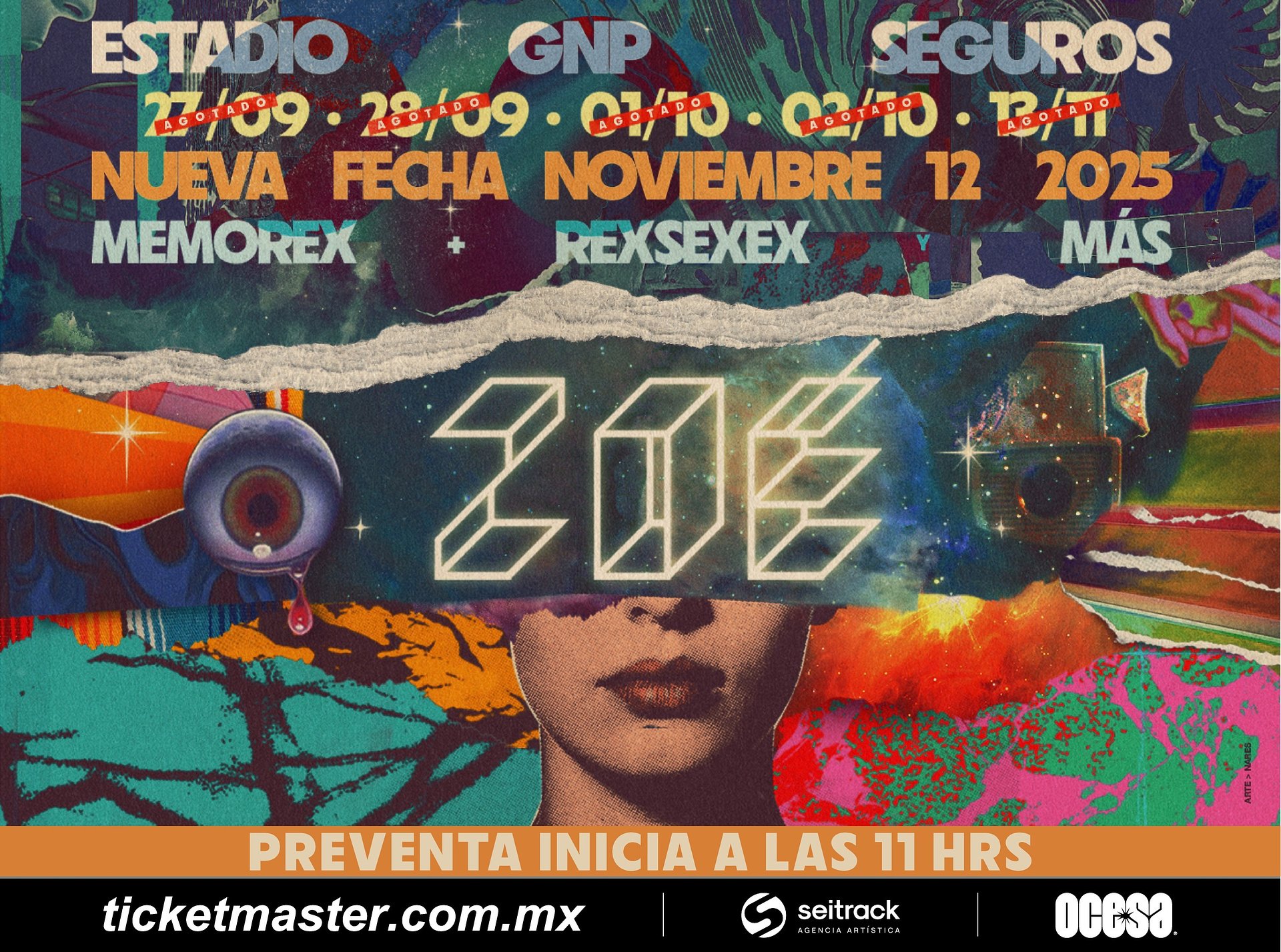 ZOÉ, cinco noches, 300 mil almas y un viaje que no termina