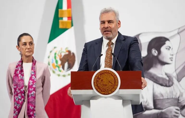 Gobernador de Michoacán estuvo en reunión de gabinete de seguridad: Sheinbaum