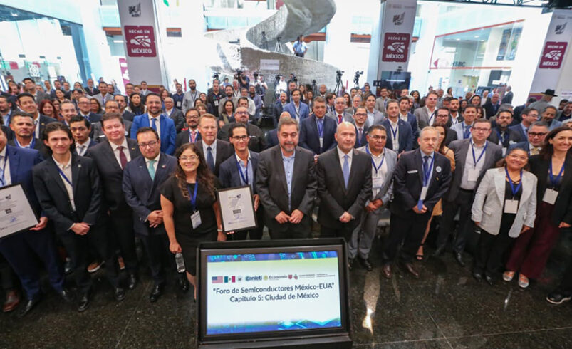 Secretaría de Economía entrega a QSM Semiconductores el Sello Hecho en México