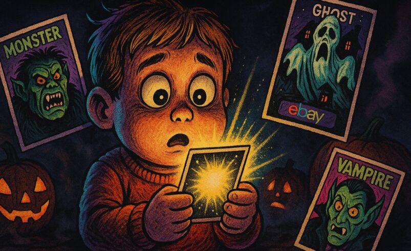 Entre el culto y el escalofrío: las tarjetas “embrujadas” que los fans buscan en eBay