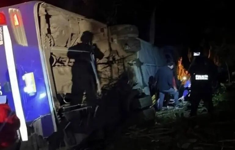 Tragedia en la México–Tampico deja cinco muertos y 22 heridos