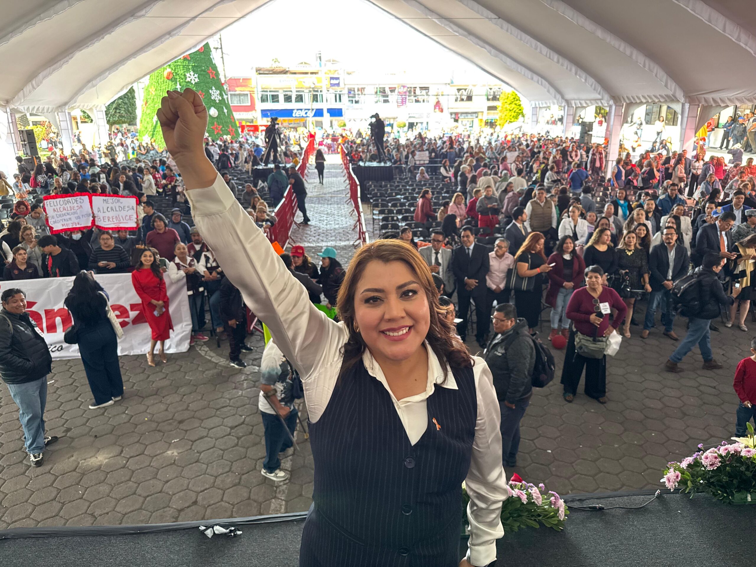 Reafirma Berenice Hernández su compromiso en Tláhuac